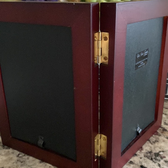 PHOTO FRAME hinged/holds vertical 4”x 6” (Our New Family by ENESCO) - Picture 3 of 3